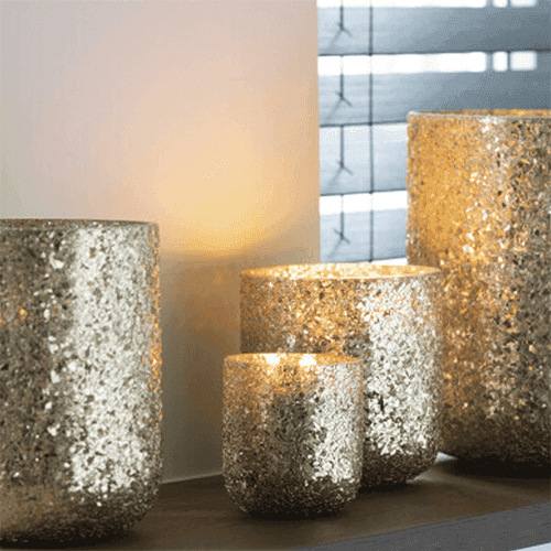 Geurkaars Luxuria Goud Small- 40h - q-ba