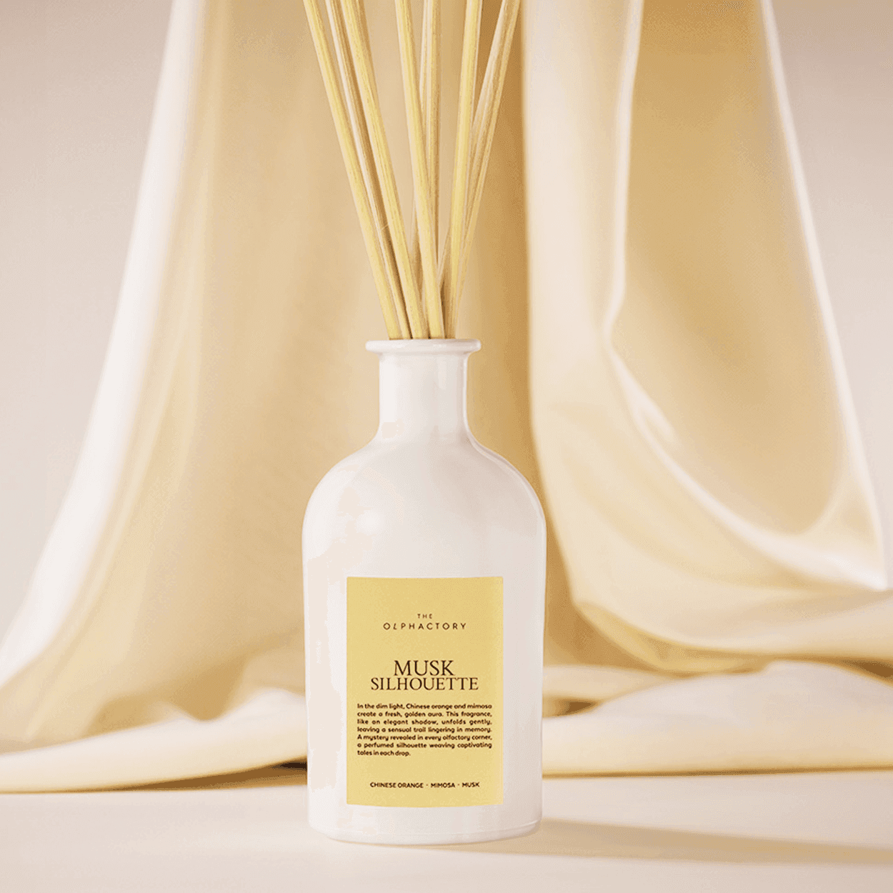 The Olphactory - Musk - Silhouette - 250ml - Geurstokjes - Fragrance Diffuser -1 VXhome