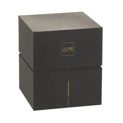Geurkaars Luxuria Goud Large - 80h - q-ba - J-line