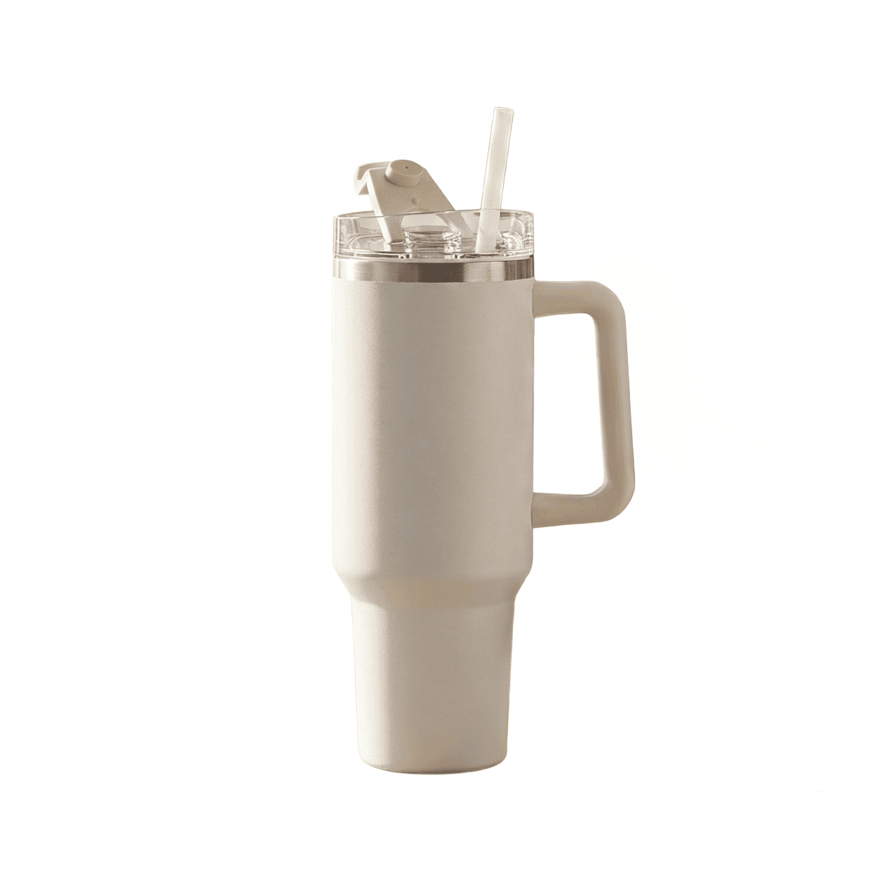 Isolerende thermomok Giant Mug XXL 1,2L - 40 Oz -Beige