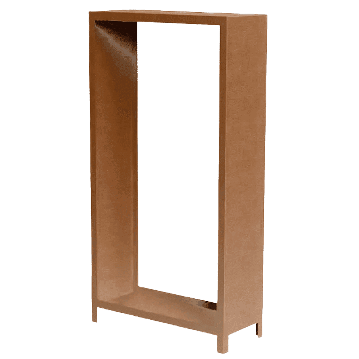 180x100x40 haard hout opslag cortenstaal VXhome