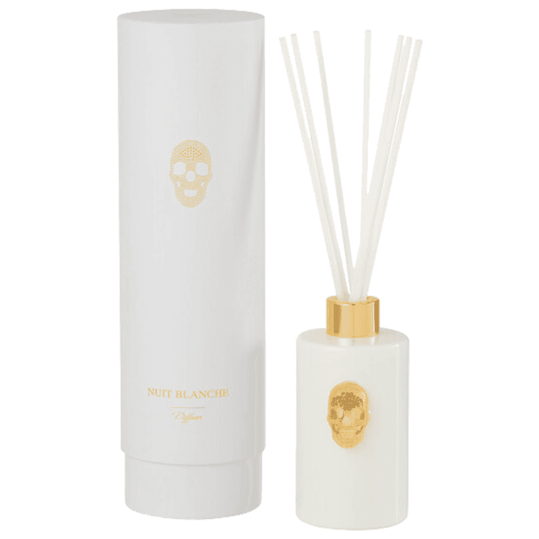Geurolie Geurstokjes Doodskop Nuit Blanc 200ml - J-line