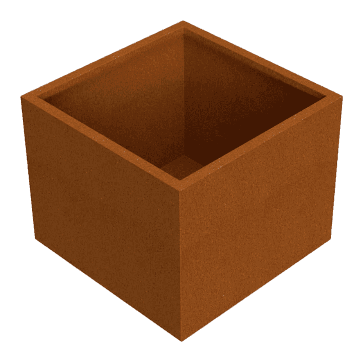 Plantenbak cortenstaal vierkant 100 large VXhome