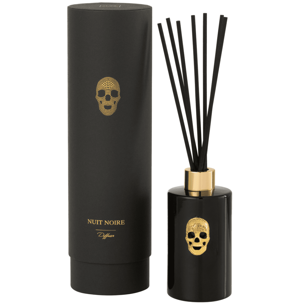 Geurolie Geurstokjes Doodskop Nuit Noire 200ml - J-line