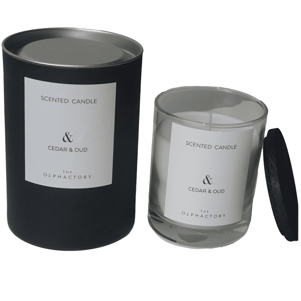 The Olphactory - Cedar en Oudh - 200gr - Geurkaars -1 VXhome