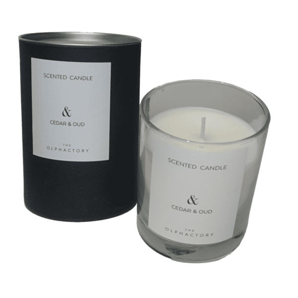 The Olphactory - Cedar en Oudh - 200gr - Geurkaars -1 VXhome