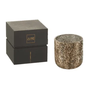 Geurkaars Luxuria Goud Medium - 60h - q-ba J-Line