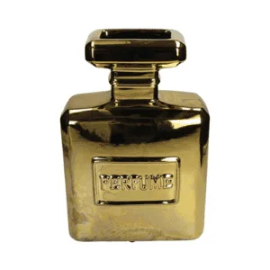 Parfume bottle - Bloemenvaas - Parfumfles - goud - q-ba-1
