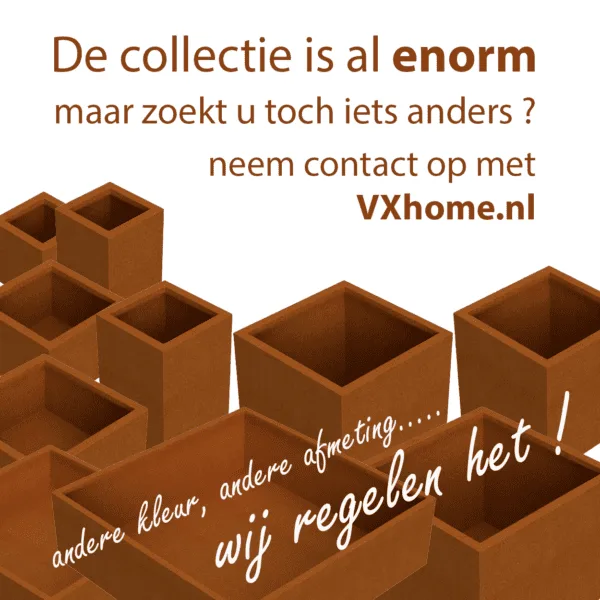 Wilt u iets anders... VXhome regelt het