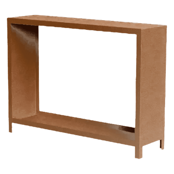 100x150x40 haard hout opslag cortenstaal VXhome