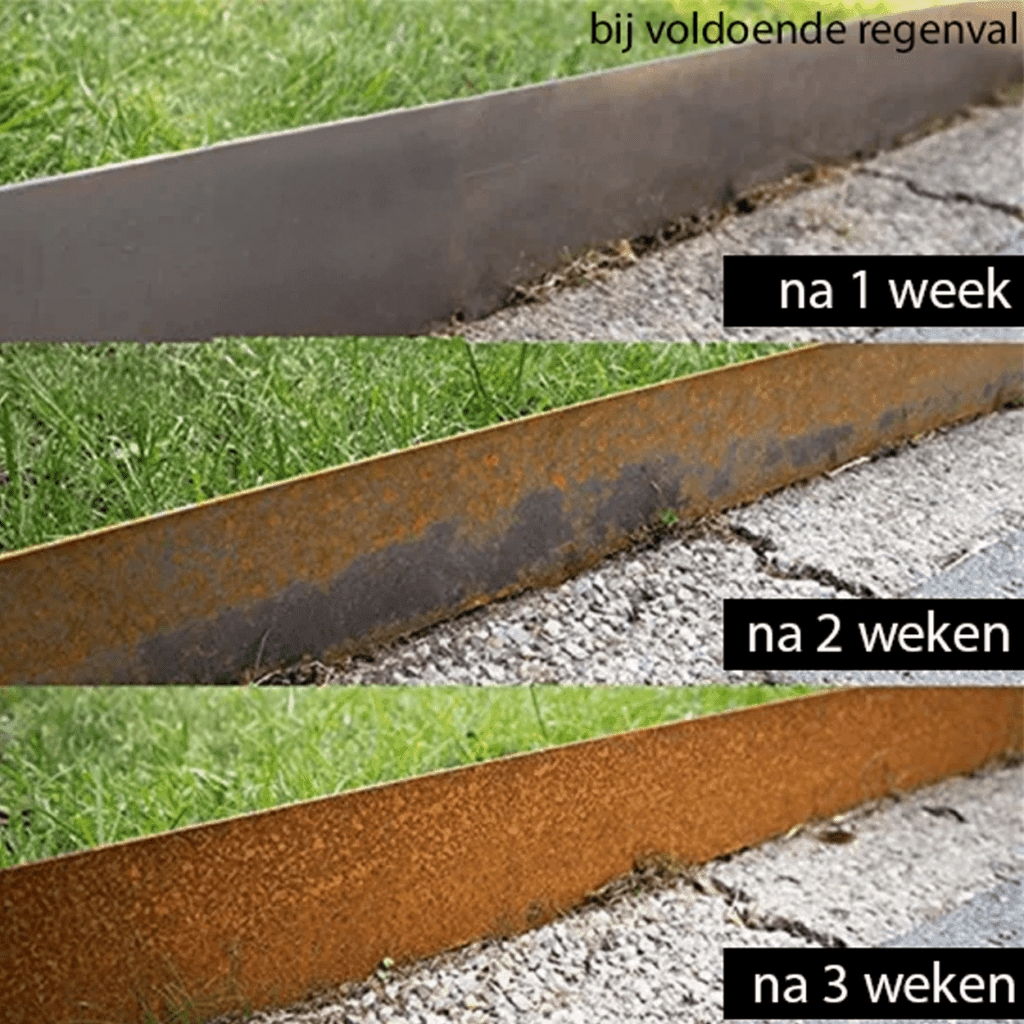 Borderrand ontwikkeling cortenstaal