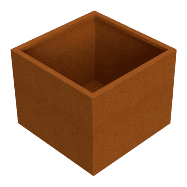 Plantenbak cortenstaal vierkant 100 large VXhome
