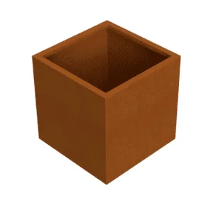 Plantenbak cortenstaal vierkant 80 VXhome