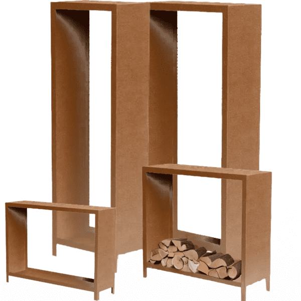 haardhout opslag cortenstaal VXhome