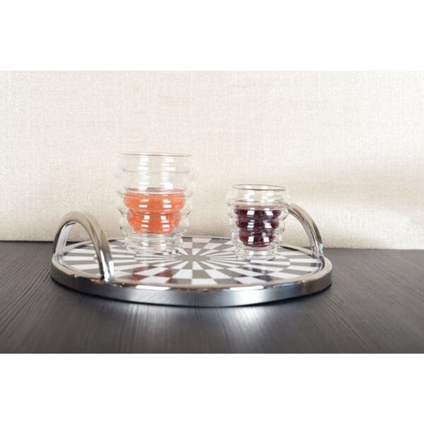 DUBBELWANDIGE WAVE KOFFIEKOPJES 250ML - SET VAN 2 - Afbeelding 2