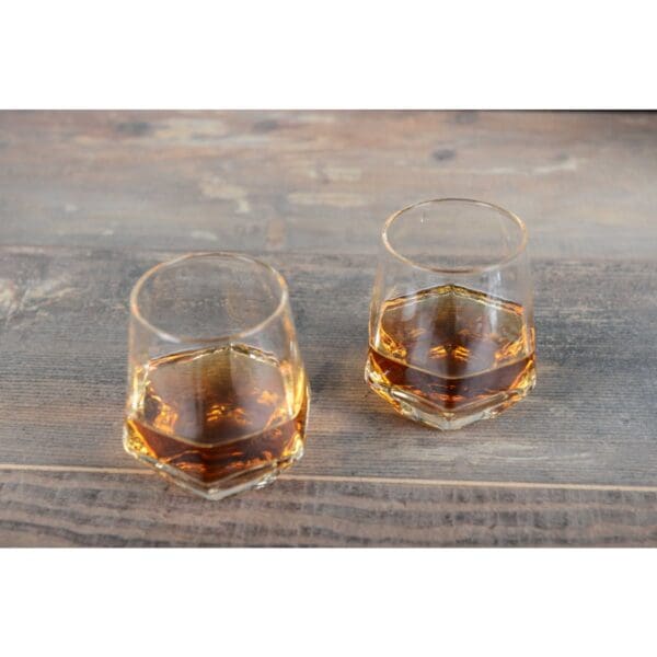 Set van 2 whisky facetten bril - Afbeelding 2