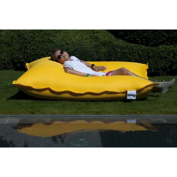 FLOAT BEAN BAG ZWEMBAD - geel - Afbeelding 15