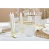 NISH GOLD EDGE LAGE WATERBRIL - SET VAN 6 - Afbeelding 3