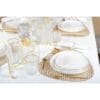 NISH GOLD EDGE LAGE WATERBRIL - SET VAN 6 - Afbeelding 2