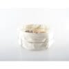 Ronde broodmand zilver 22x22x10cm - Afbeelding 2