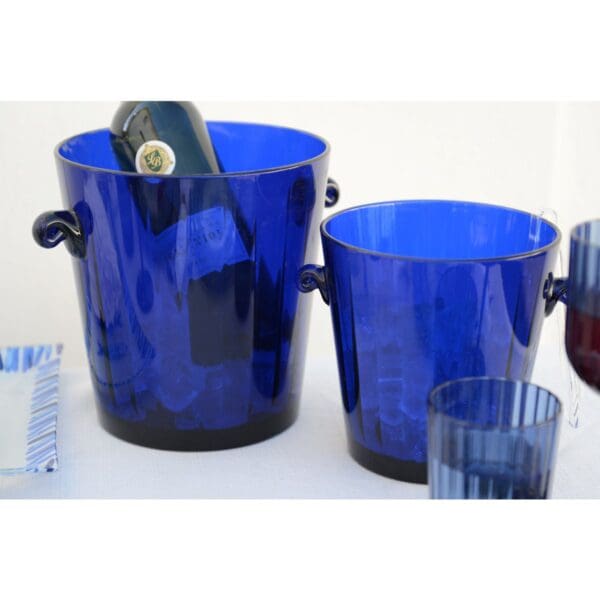 Bouwer A Champagne Bleu Dark 20.3x20.3x21.2cm - Afbeelding 3