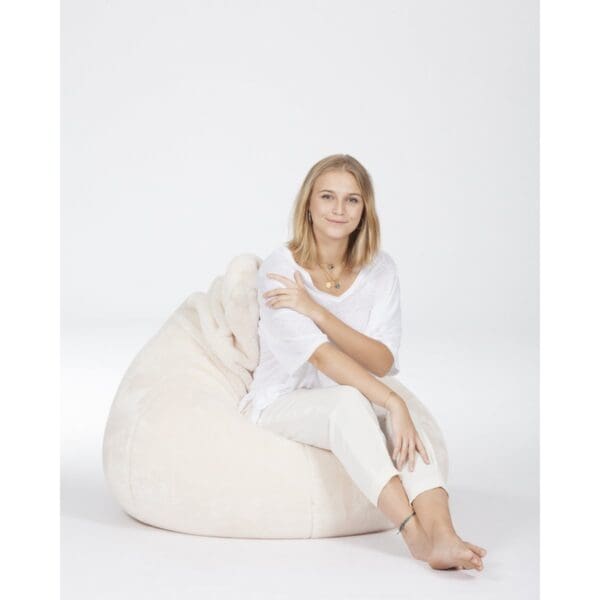 POIRE FOURRURE LICHTBEIGE - Afbeelding 2