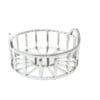 Zilveren ronde fruit gesneden 28x28x14cm