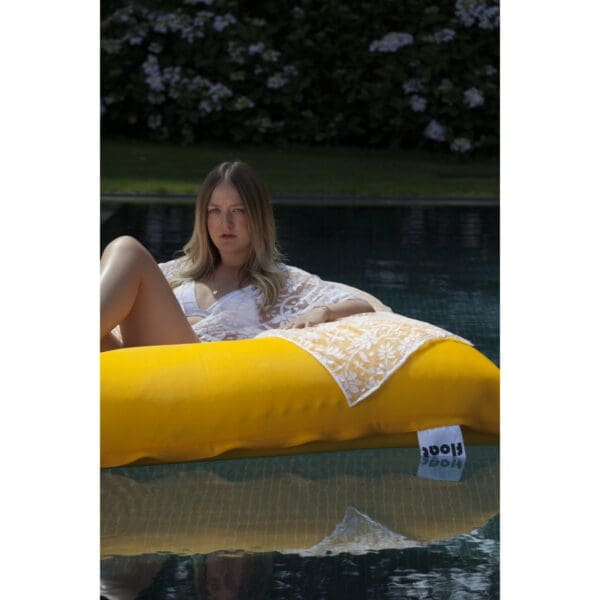 FLOAT BEAN BAG ZWEMBAD - geel - Afbeelding 4