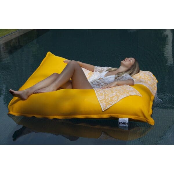 FLOAT BEAN BAG ZWEMBAD - geel - Afbeelding 6