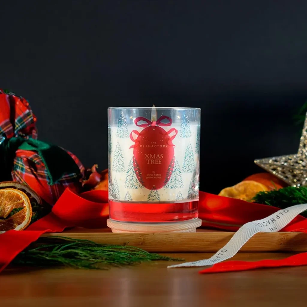 Geurkaars XmasTree VXhome Olphactory-1
