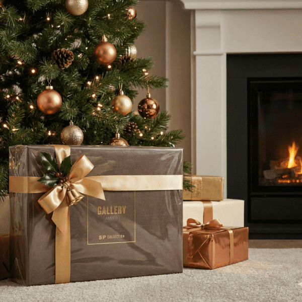 3SP Collection Giftset 2-delig Amber Gallery Christmas VXhome-1 Geurolie- Geurkaars