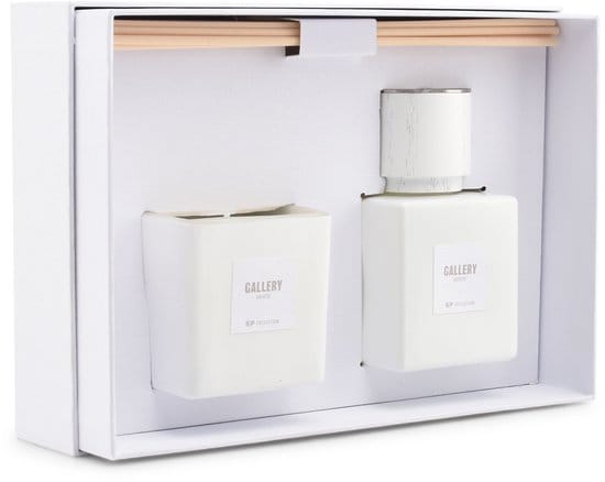 3SP Collection Giftset 2-delig White Gallery Christmas VXhome-1 Geurolie- Geurkaars