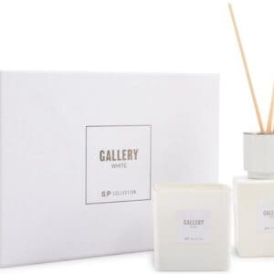 3SP Collection Giftset 2-delig White Gallery Christmas VXhome-1 Geurolie- Geurkaars