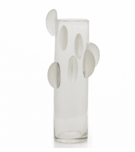 Vaas Frost Flower Wit — Glass & Flowers