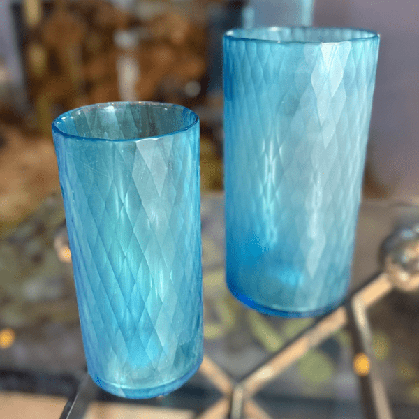 Vaas-Windlicht Asprey Medium Large Ocean Blue - Bloemenvaas -VXhome